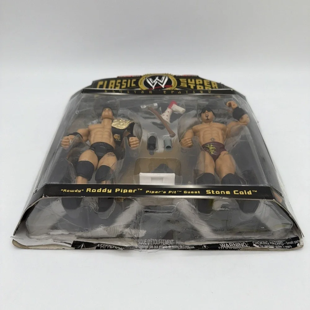 WWE Randy Orton Batista Action Figures Jakks Classic Superstars Accessories